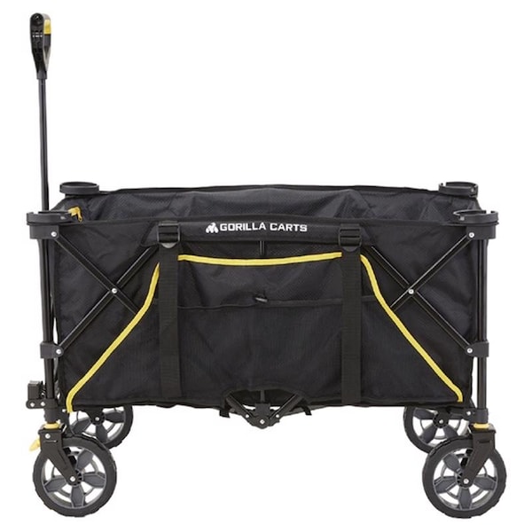 Gorilla Carts Gorilla Carts Polyester Fabric Folding Utility Wagon 150 lb. cap. GCSW-7P - main